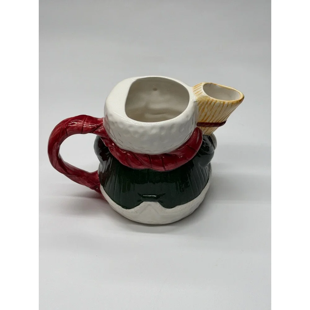 Snowman Teapot Ceramic‎ Five Cup Capacity Holiday Kitchenware King May